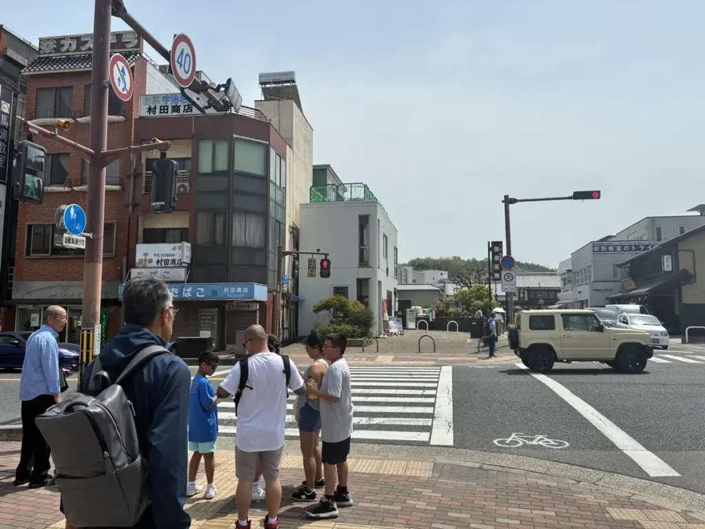 宇治駅前横断歩道