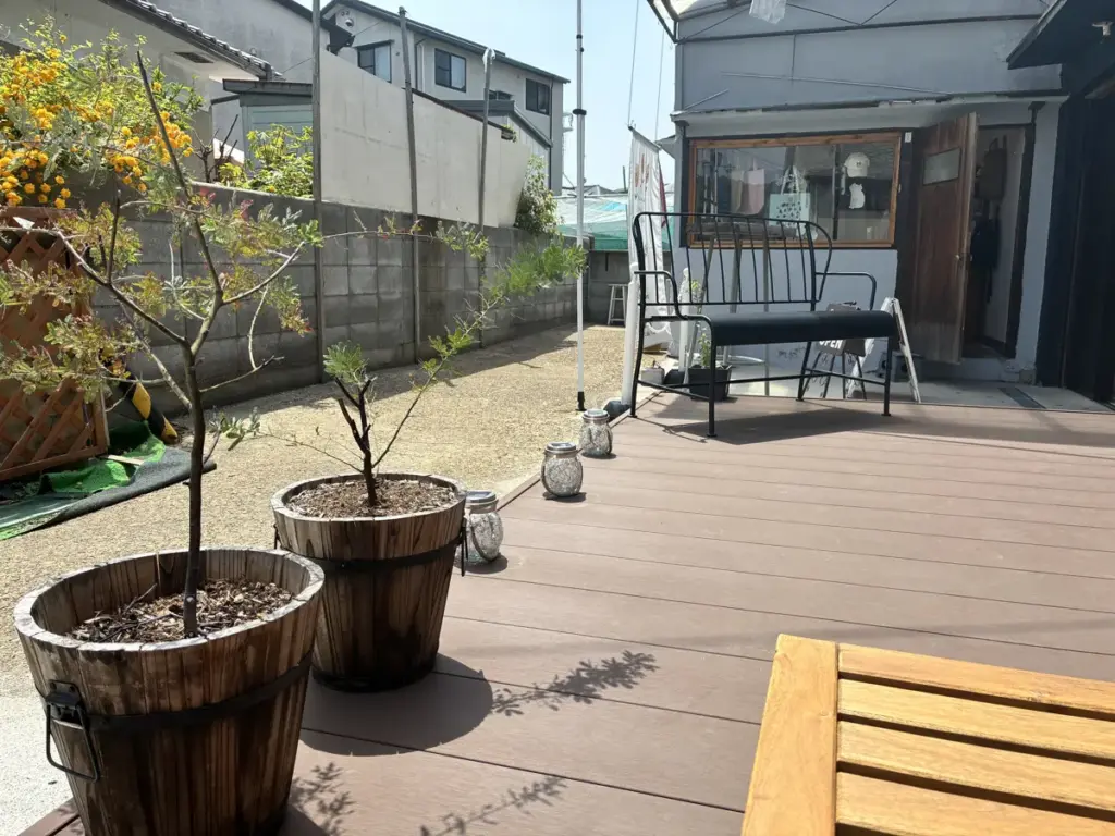 大阪屋マーケットテラス席