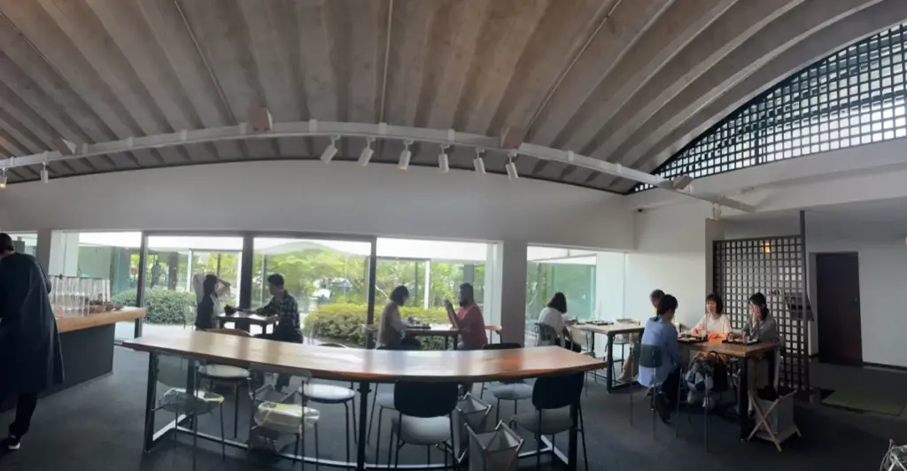 雲上茶寮の店内