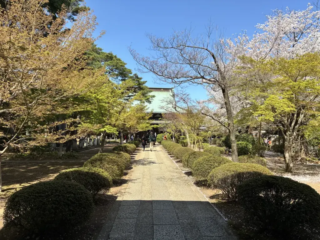 境内の参拝道