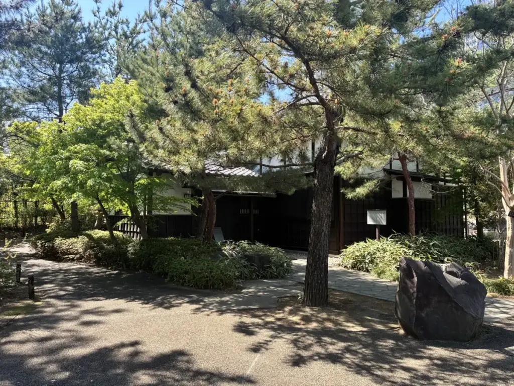 帰真園。旧清水家住宅書院