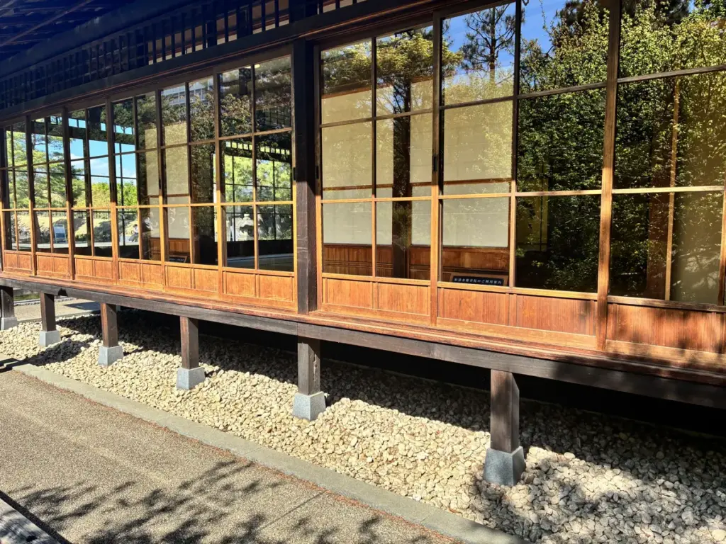 帰真園の日本邸宅