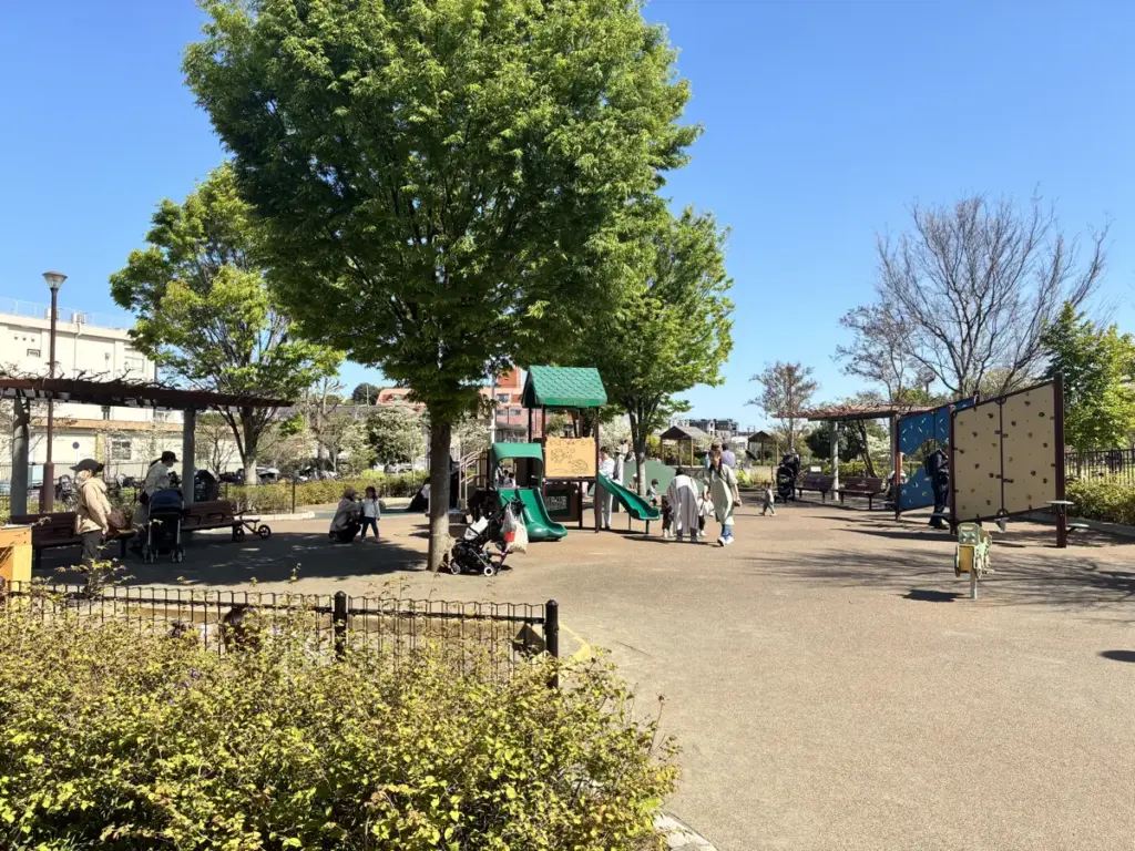 二子玉川公園遊具エリア