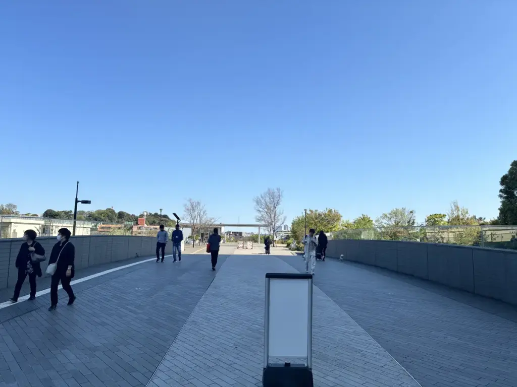 二子玉川駅から二子玉川公園までのルート6