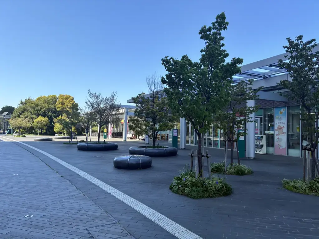 二子玉川駅から二子玉川公園までのルート5
