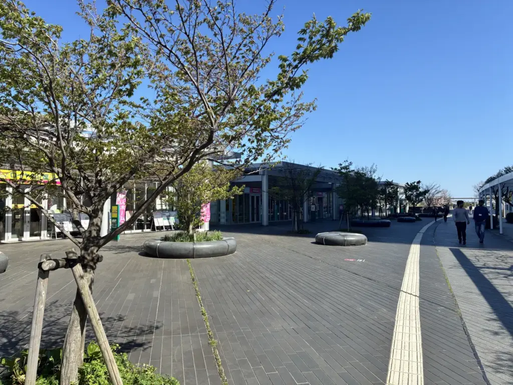 二子玉川駅から二子玉川公園までのルート3